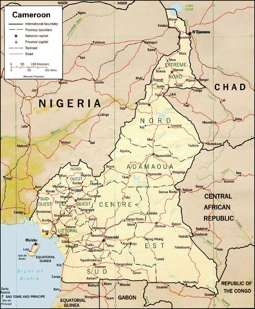harta Camerun