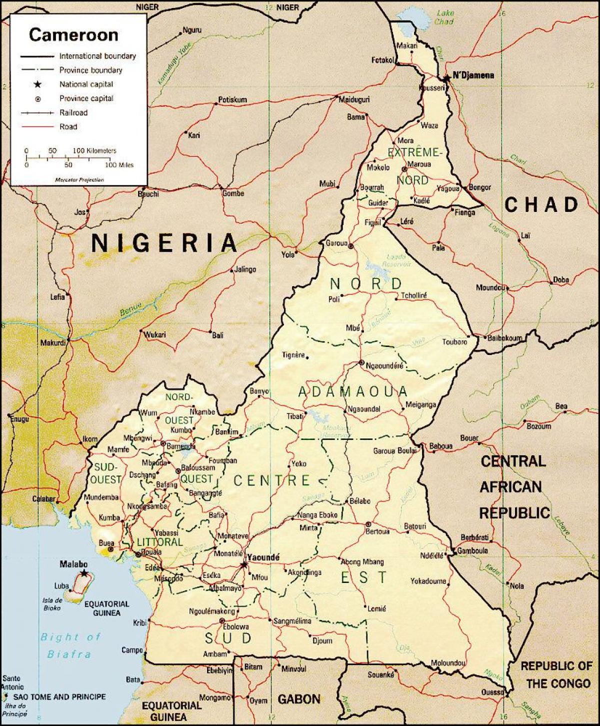 harta Camerun