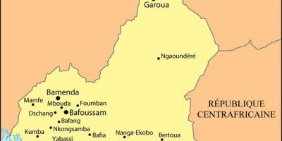 Harta douala Camerun